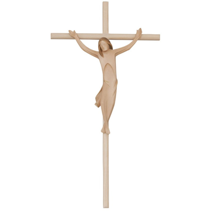 Straight Wooden Crucifix