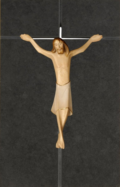 Wooden cross Raffaello on black slate