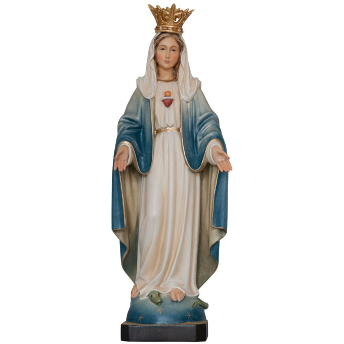 Sacred Heart of Mary with crown