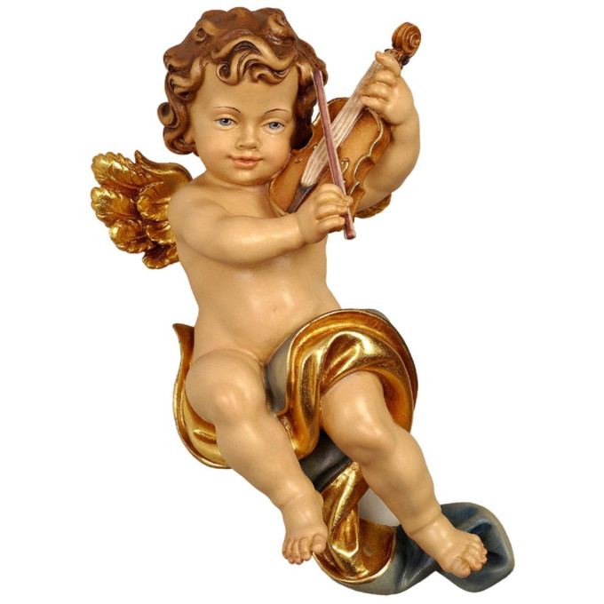 Angel Haydn with violin