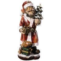 Drevená soška Santa