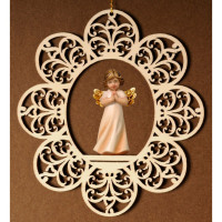 Ornament s modliacim anjelom