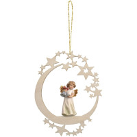 Mesiac s anjelom a zvončekami