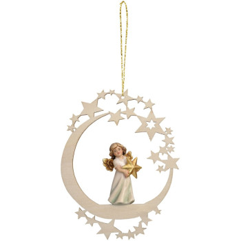 Mesiac s anjelom a hviezdou