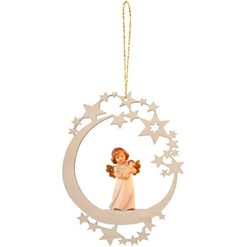 Mesiac s anjelom a holubicou