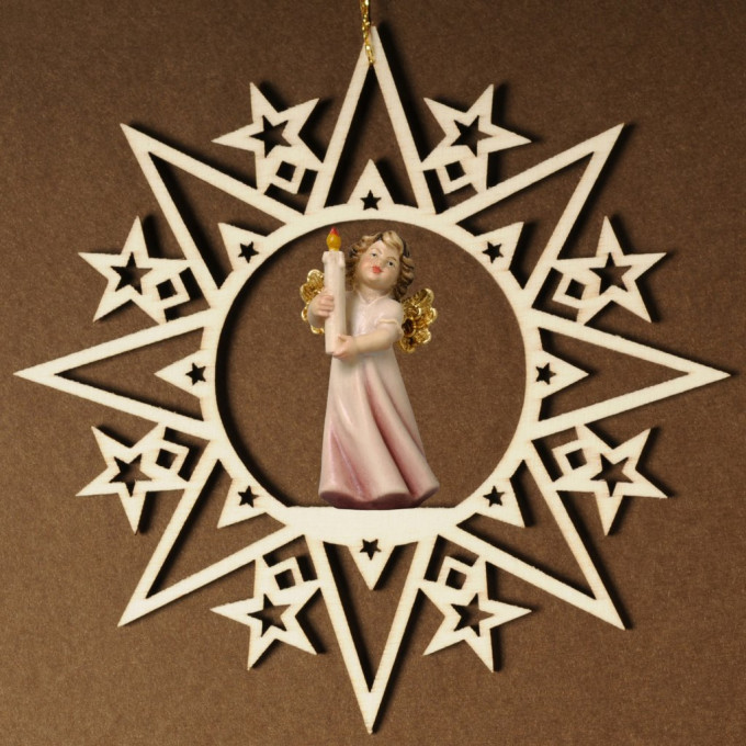 Hviezdy s anjelom a sviečkou