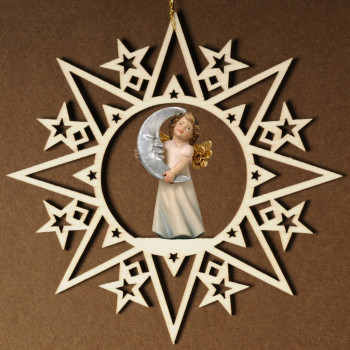 Hviezdy s anjelom a mesiacom