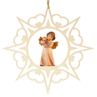 Srdcová hviezda s anjelom a bábikou