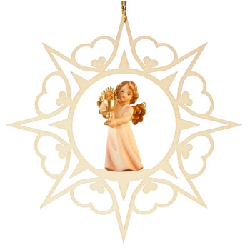 Srdcová hviezda s kalichom a hostiou