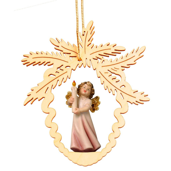 Šiška s anjelom a sviečkou