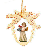 Pine cone with angel bells