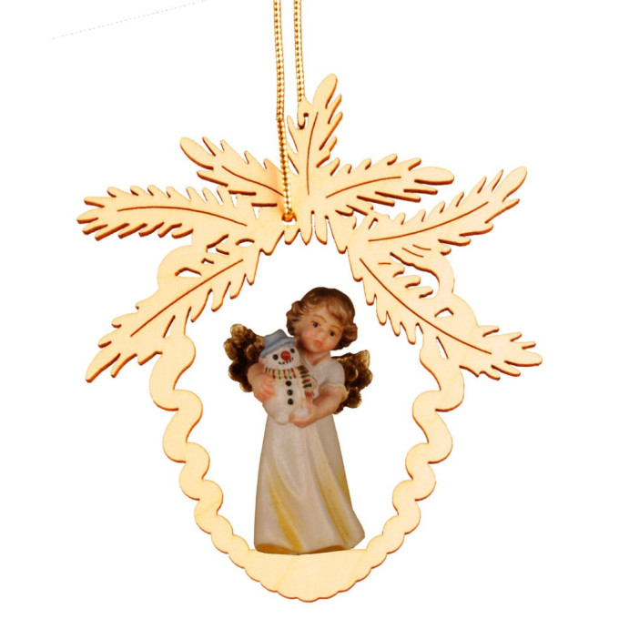 Šiška s anjelom a snehuliakom