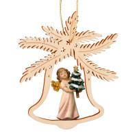 Zvonček s anjelom a stromčekom