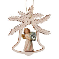 Bell with angel present