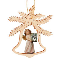 Bell with angel present