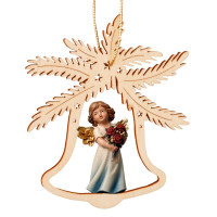 Zvonček s anjelom a ružami