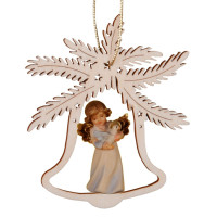 Zvonček s anjelom a holubicou