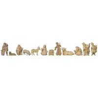 Miniature Nativity set (12 figurines)