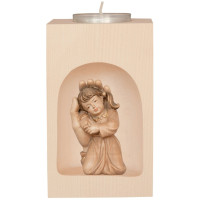 Candle holder Girl in God`s hand