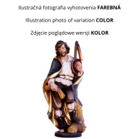 Nut shell with Holy Family