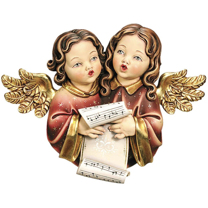 Pair of singing angels