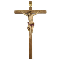 Dolomites Crucifix with straight cross