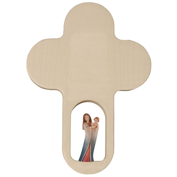 Childrens Cross with Mother of God