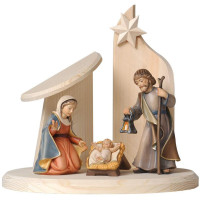 Moderný domec so Svätou rodinou