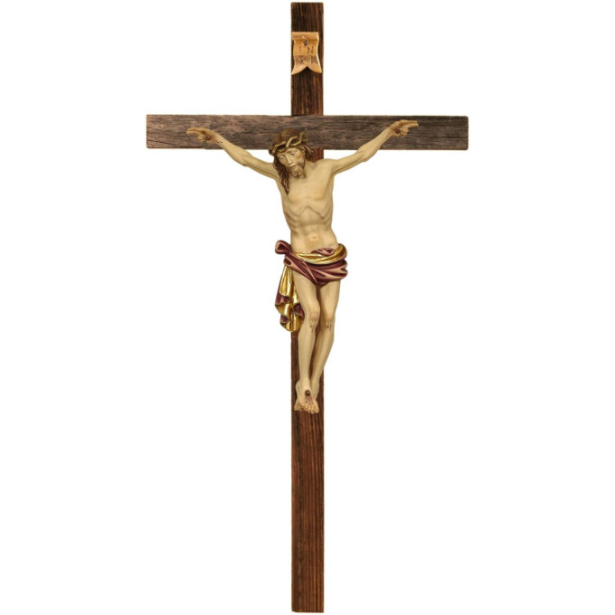 Rustic Style Dolomites Crucifix