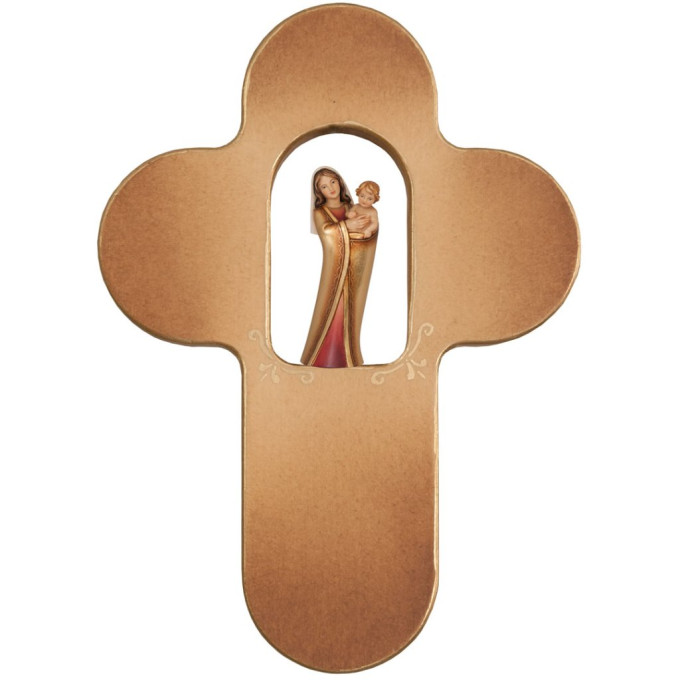 Cross with Our Lady 5cm