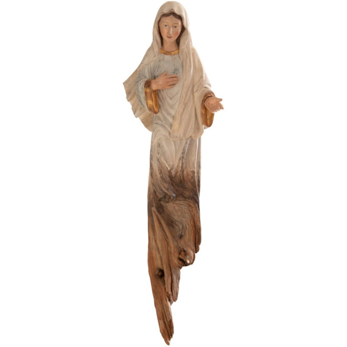 Our Lady of Medjugorie root sculpture