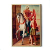 St. Martin wooden picture