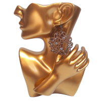 Drevené náušnice Motýle