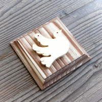 Small Wooden Dove Picture