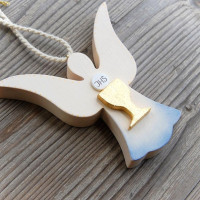 Wooden Angel Communion Gift