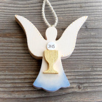 Wooden Angel Communion Gift