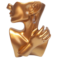 Drevené náušnice Mačky