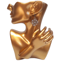 Drevené náušnice Kruhy