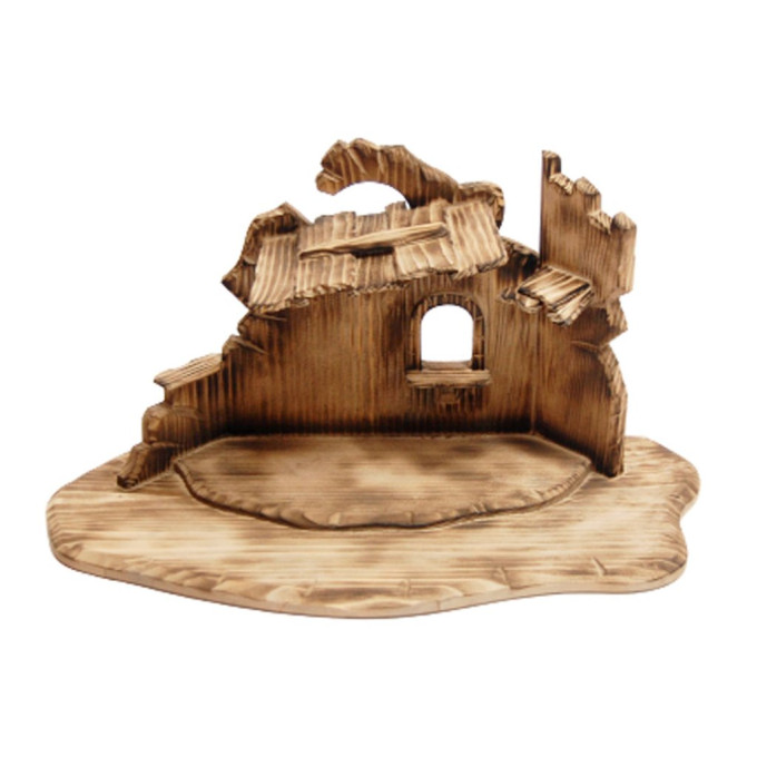 Stable for Nativity Scene Set - wooden
