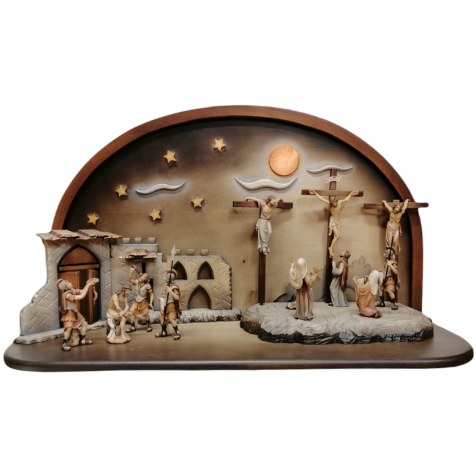 Double-sided Nativity Scene