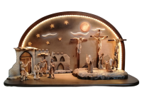 Double-sided Nativity Scene