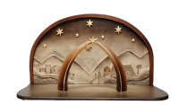 Double-sided Nativity Scene