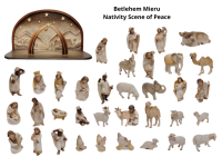 Double-sided Nativity Scene