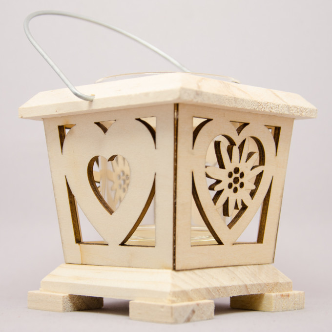 Lantern with Hearts