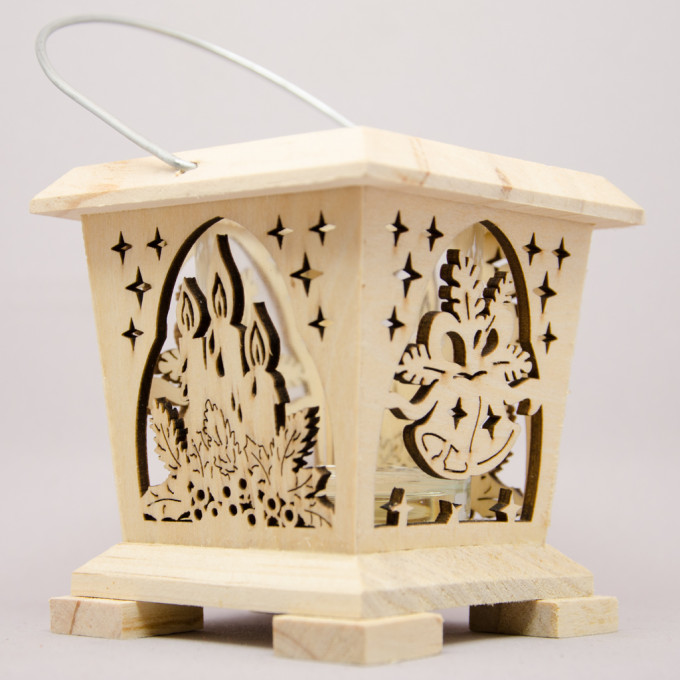 Lantern with Candles and Bells