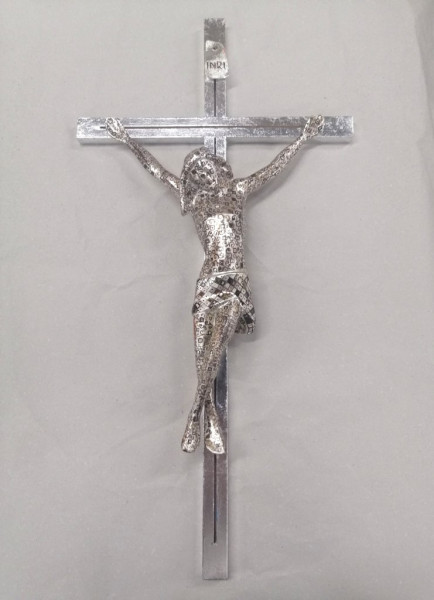 Silver Cross with Corpus