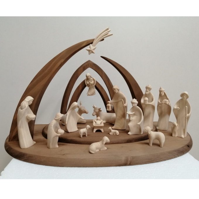 Nativity Scene Aida Natur