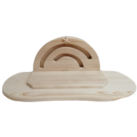 Moderný drevený domec