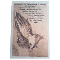 Praying Hands (Albrecht Dürer) wooden picture