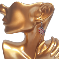 Darčeková sada náušníc a prívesku lienky